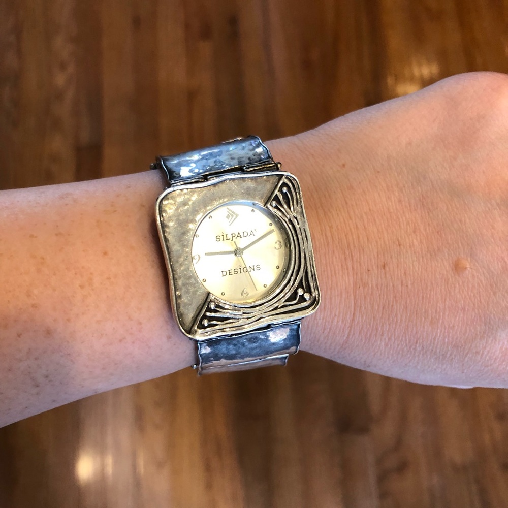 Silpada silver watch